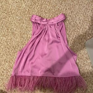 Chic Pink Sleeveless Kids Dress